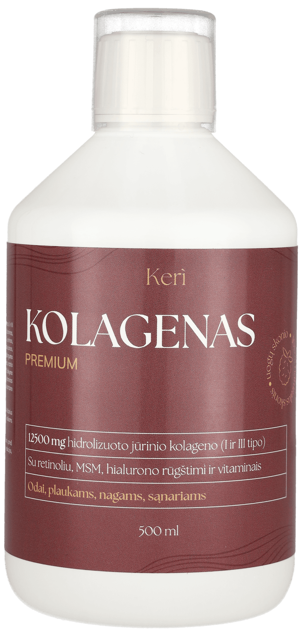 Hydrolizowany kolagen morski 12 500 mg (500 ml)