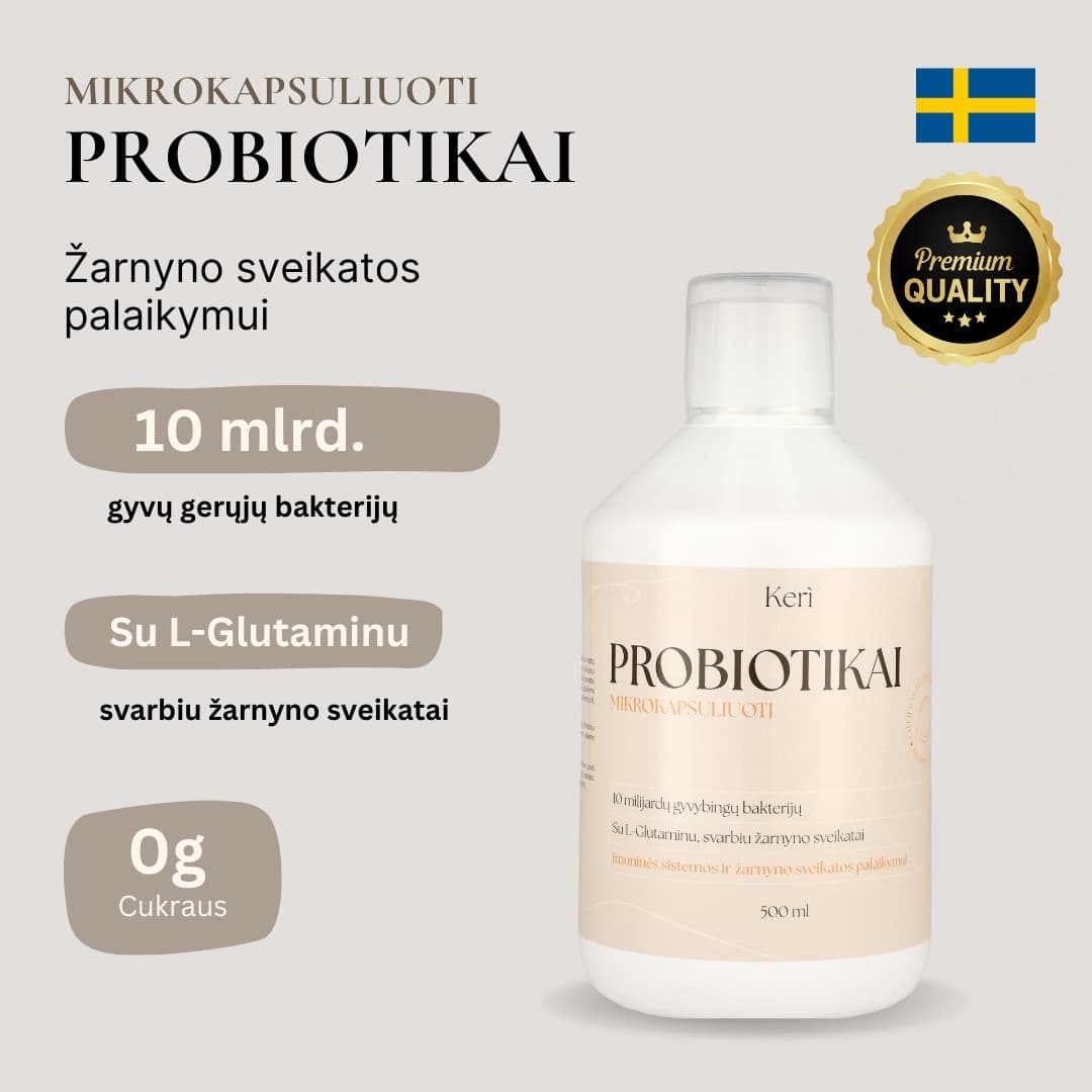 Mikrokapsułkowane probiotyki 10 mld CFU (500 ml)